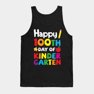 Happy 100th Day of School Tank Top